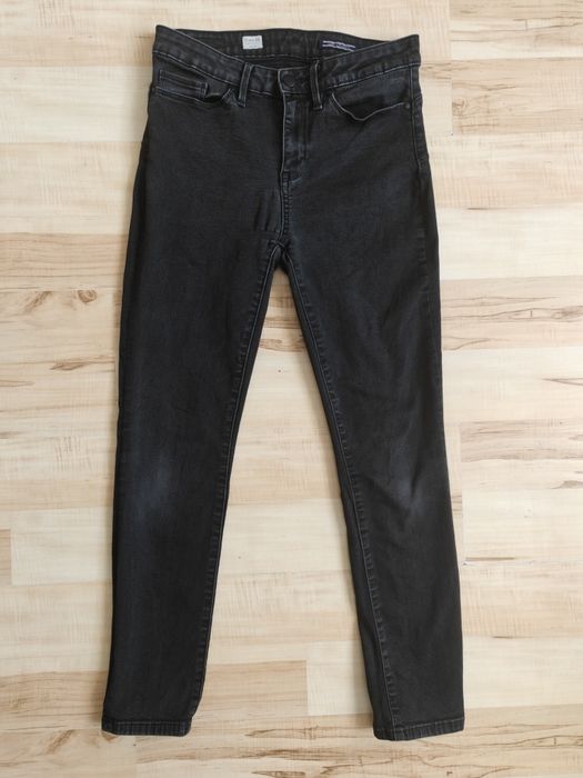 Tommy Hilfiger jeansy damskie spodnie czarne 29/30 M jegging fit