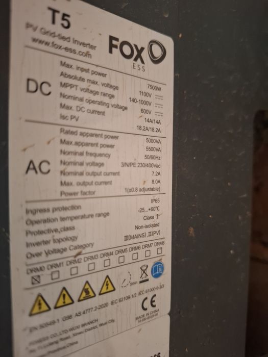 Falownik trójfazowy SOLIS 4kw