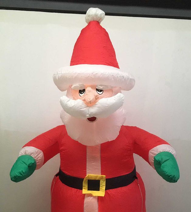 Antigo vtg ~ "INSUFLÁVEL de NATAL" ~ Com luz interior ~ Impecável ~ #2
