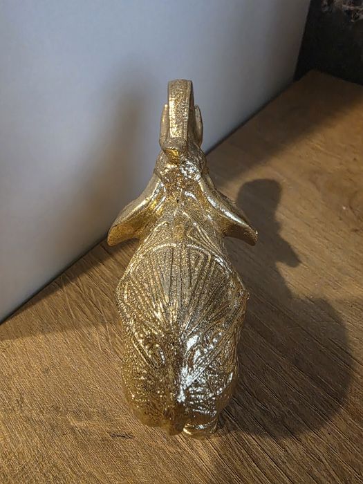 Figurka dekoracja złoty słoń