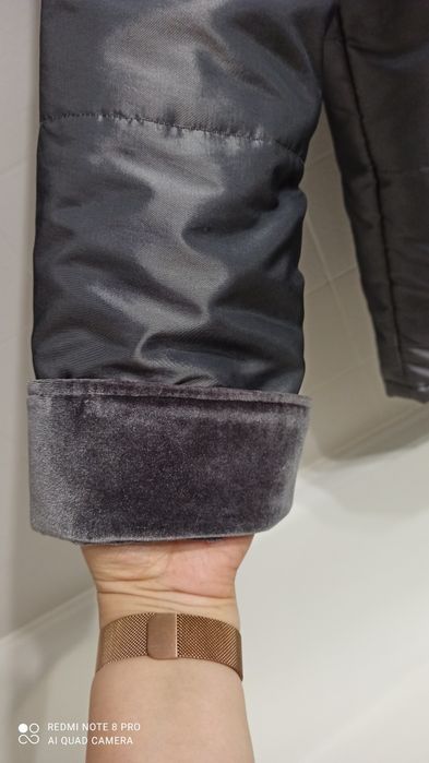 Kurtka damska zimowa płaszcz rozmiar 40 metaliczny