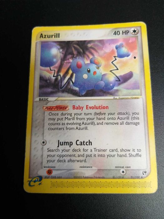 Pokemon Card - Azurill 40 HP