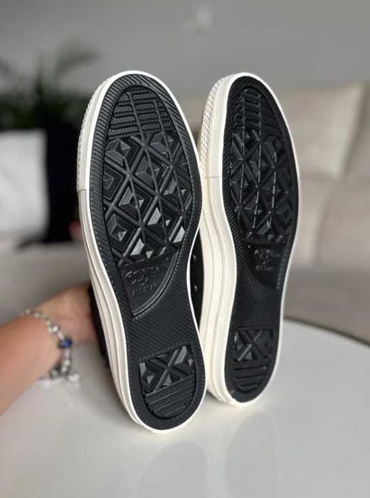 Nowe wysokie trampki Converse Chuck Taylor All Star Ctas Hi 39 - 24,5 cm czarne