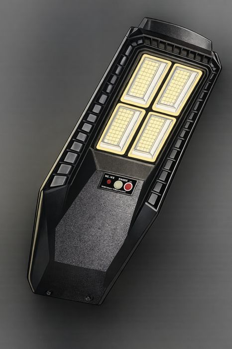 Lampa solarna LED z pilotem i czujnikiem ruchu – mocne światło 2026