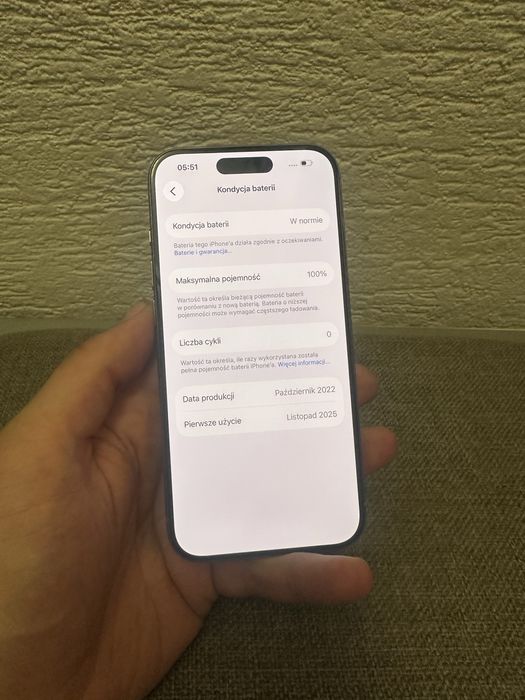 Iphone 15 pro 128gb 100% bateria, gwarancja