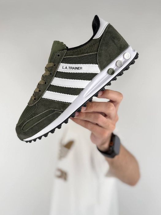 БЕЗ ПЕРЕДПЛАТИ‼️Кроссовки мужские Adidas LA Trainer 41-45р сетка