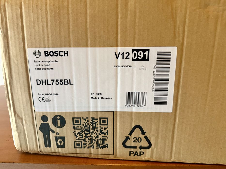 Exaustor BOSCH | Novo