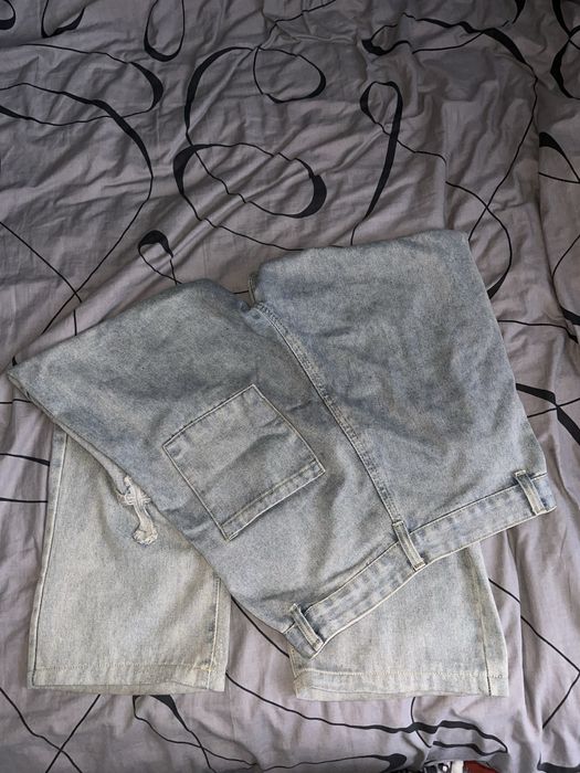 Джинсы синие Y2k