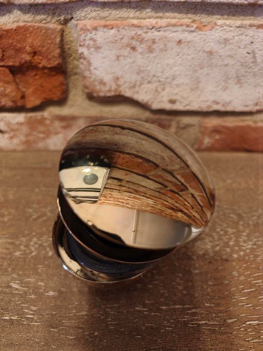 Umywalka biała łazienka nowoczesna korek złoty klik