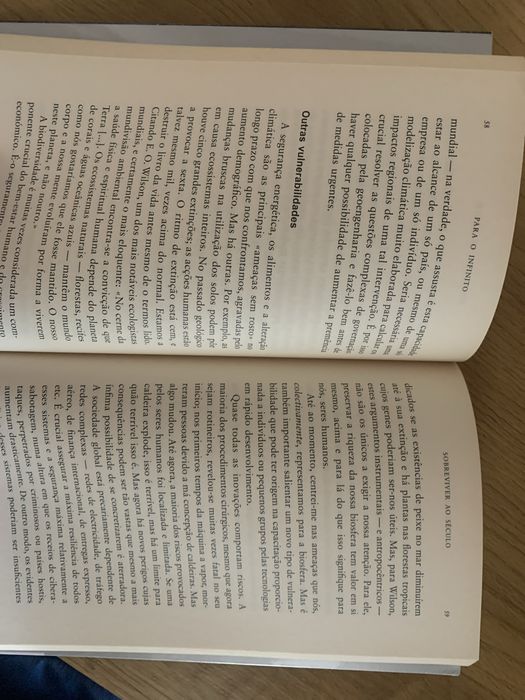 Livro “Para o Infinito”