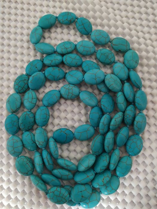 Намисто бусы бірюза натуральне каміння