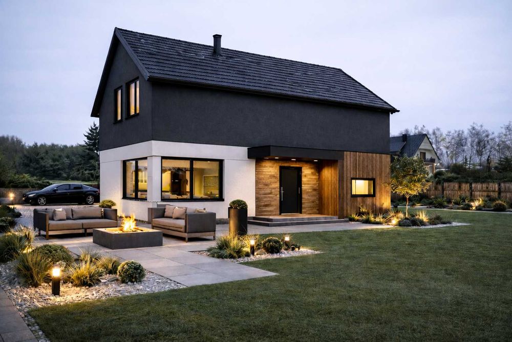 Dom 185 m2 gm. Kleszczów blisko natury i kompleksu sportowego