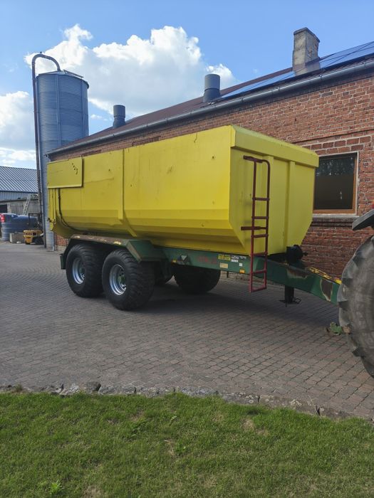 Przyczepa skorupowa tandem 20 ton