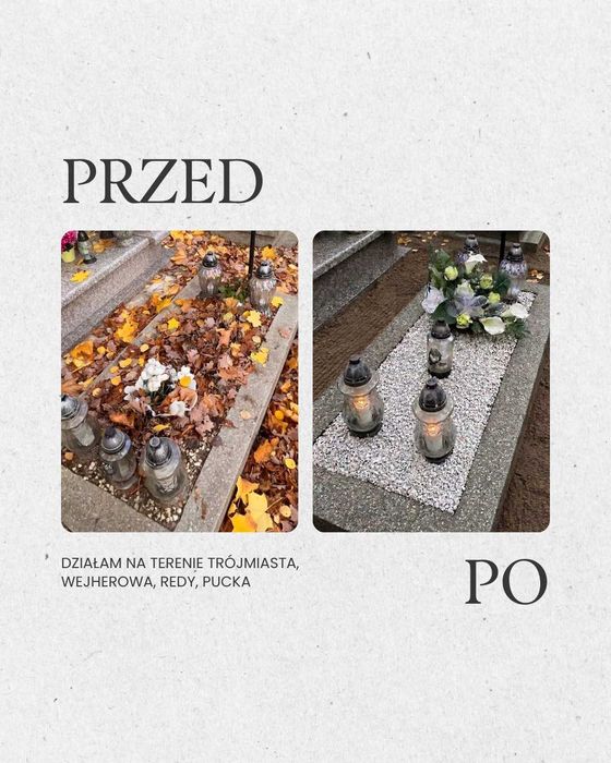 Profesjonalna Opieka i Sprzątanie Nagrobków w Trójmieście i okolicach (Gdańsk, Sopot, Gdynia, Wejherowo, Reda, Puck)