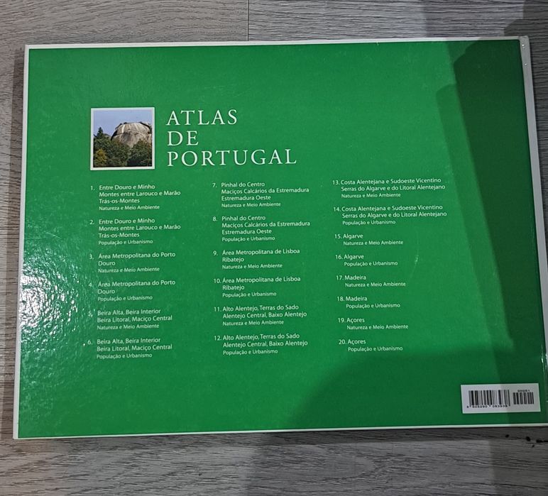 Livros "Atlas de Portugal" 15 volumes