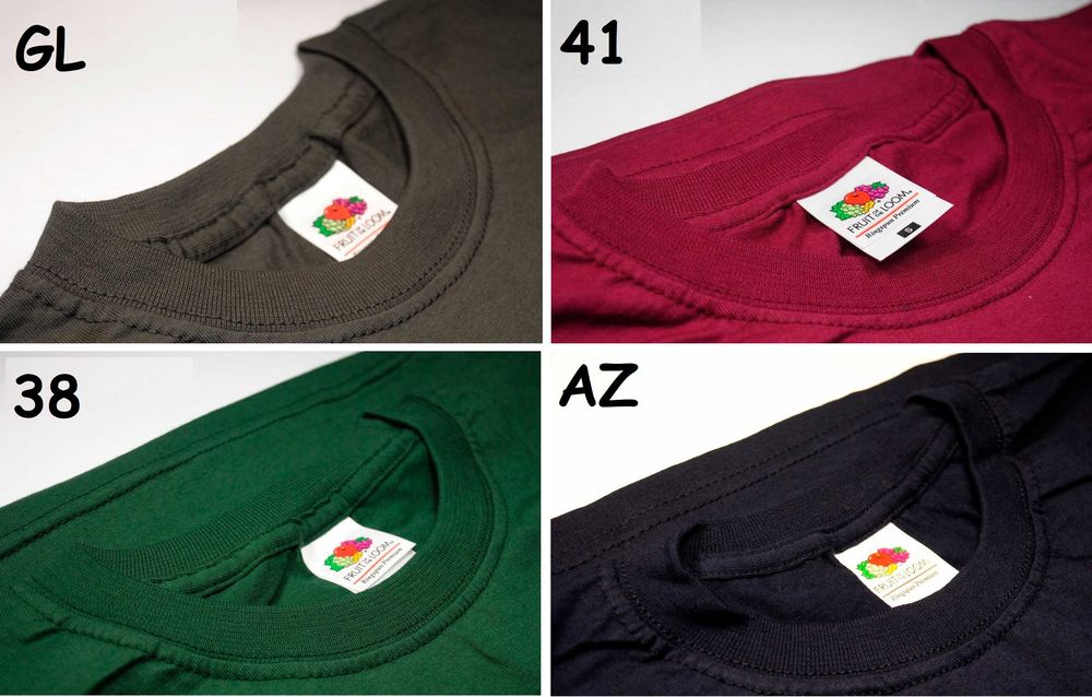 Футболка преміум Fruit of the loom Iconic 195 Ringspun premium