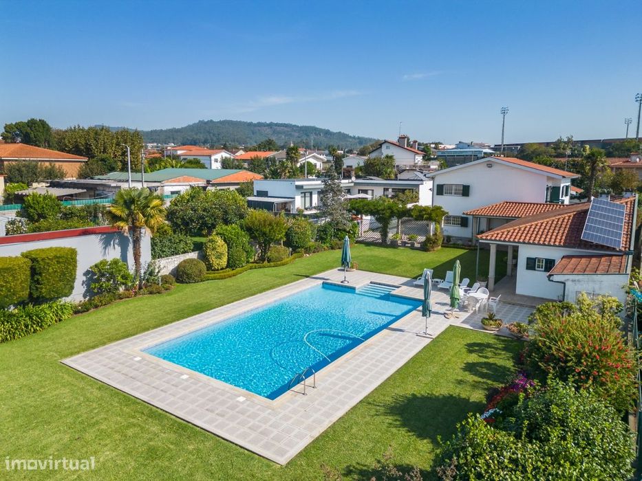 Moradia T3 com Piscina e Jardim em Galegos, Barcelos