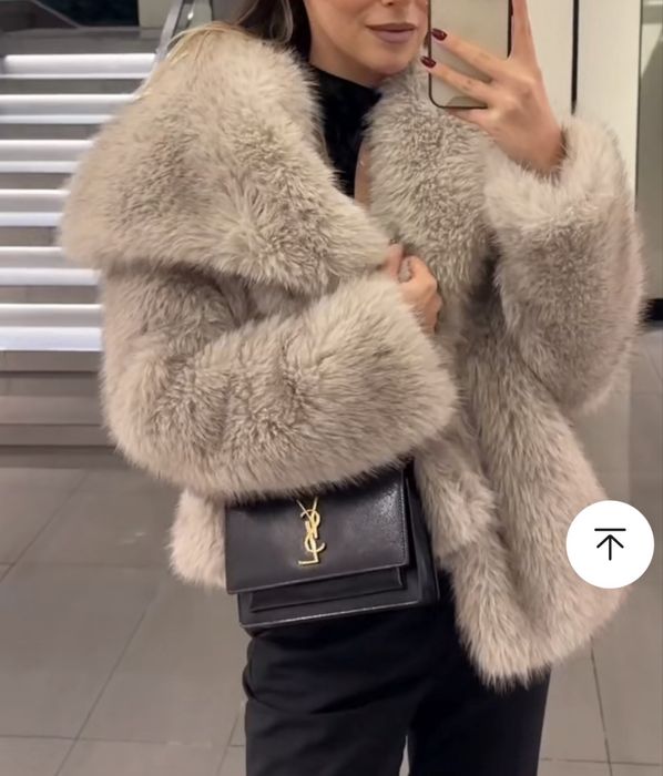 Шуба в стилі Zara