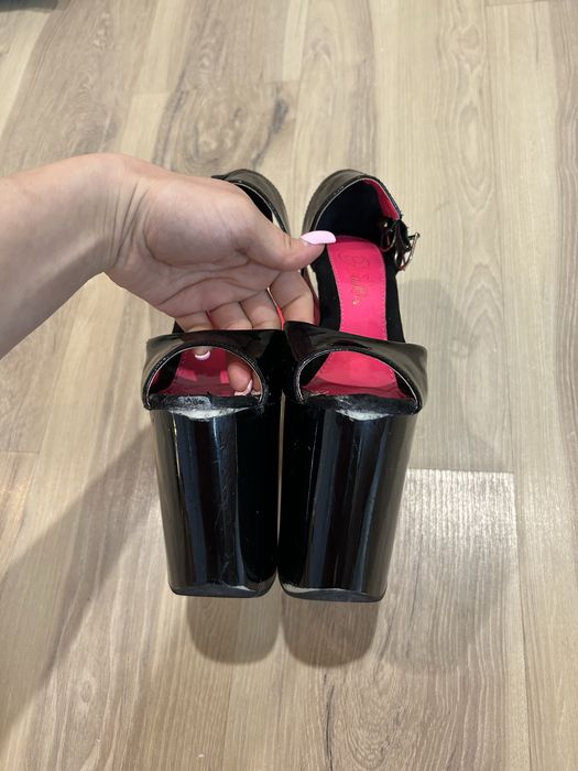 Стріпи Pleaser трійки, 37 розмір, взуття для strip, exotic