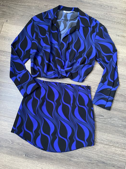 Костюм жіночий Zara спідниця та блузка