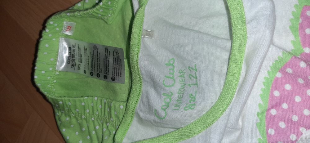 Piżamka cool club rozmiar 122