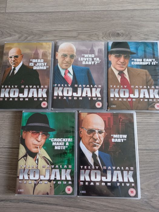 Serial Kojak płyty DVD