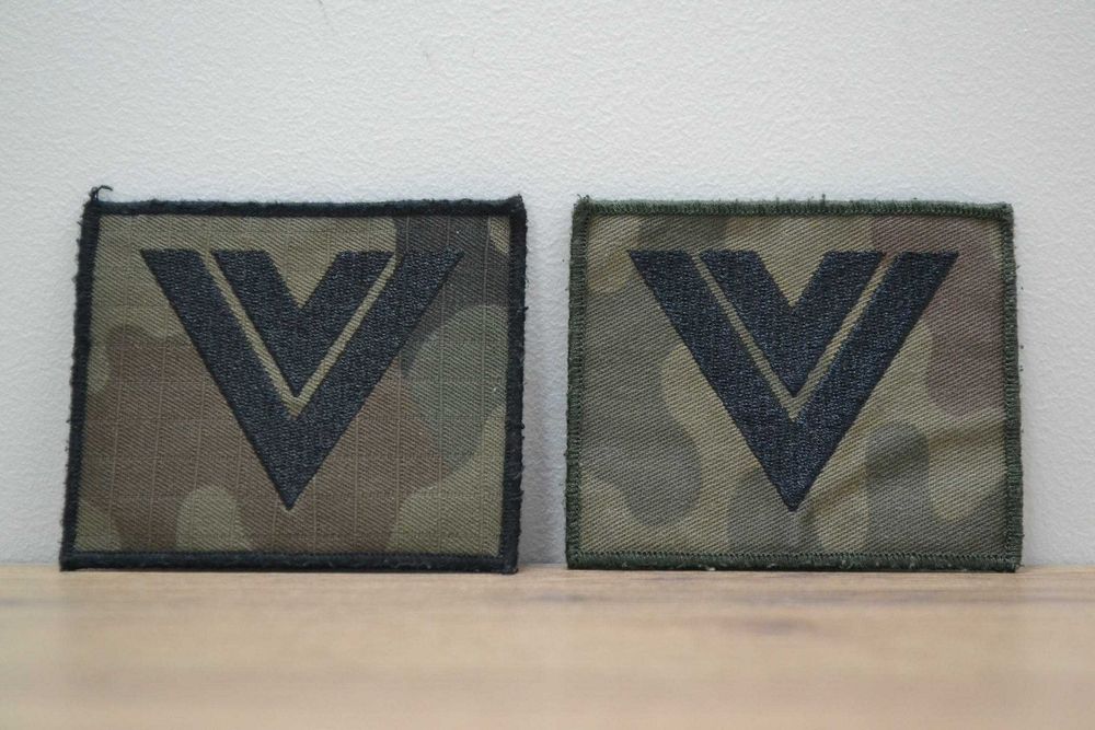2szt st sierżant starszy dystynkcje stopień na mundur goratex polar