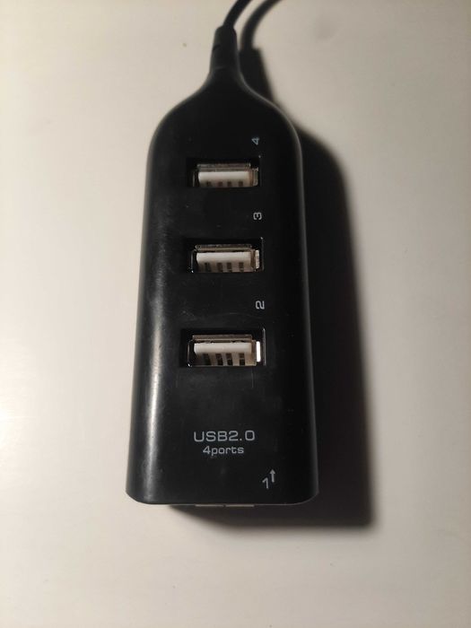 USB хаб 4 порта  USB 2.0