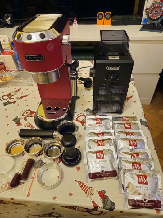 Delonghi Dedica Młynek KG79 Mega Zestaw  Gwarancja