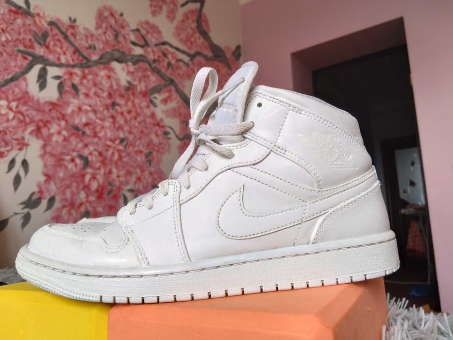 Jordan 1 white фулл ориг