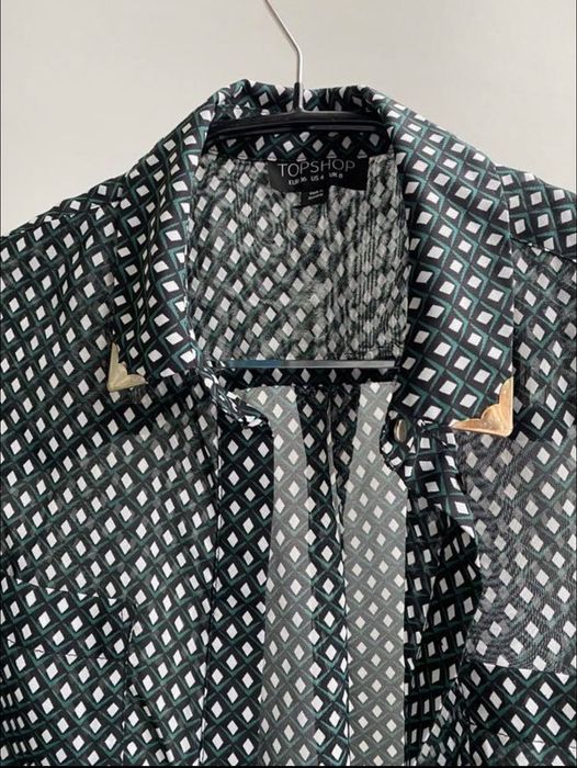 Блуза Topshop с нагрудными карманами