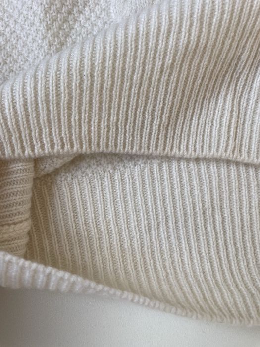 Білий кашеміровий светр Davida