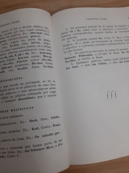 Gramática elementar da língua Alemã  Martinho Vaz Pires
