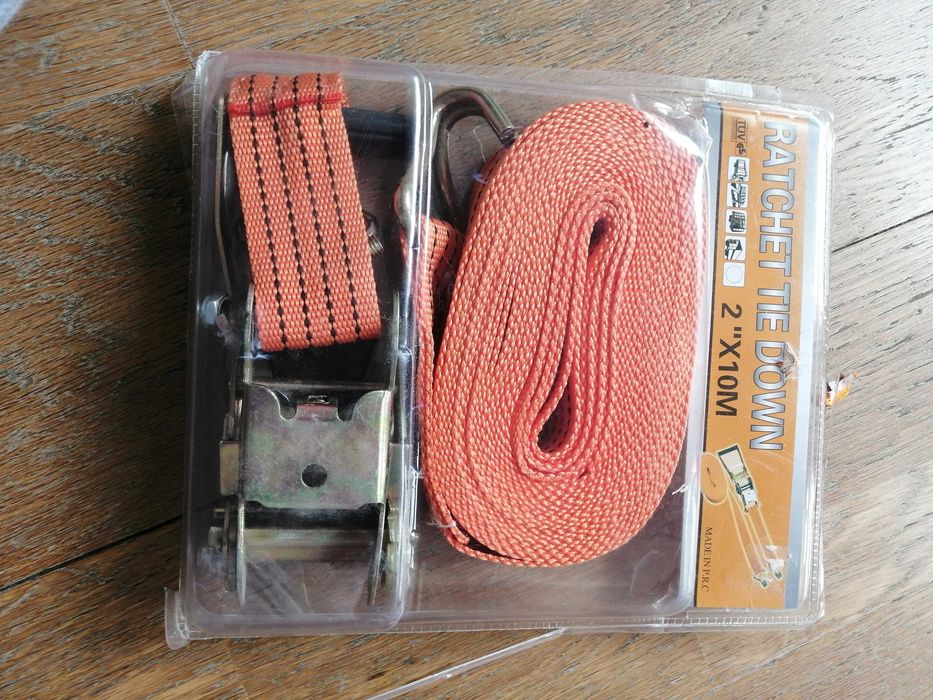 Cinta Carga Roquete Catraca 2"x10m. NOVA e embalada