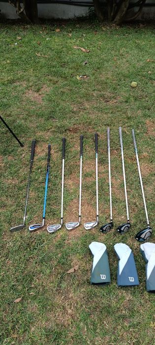 Set de tacos de golfe esquerdino / canhoto
