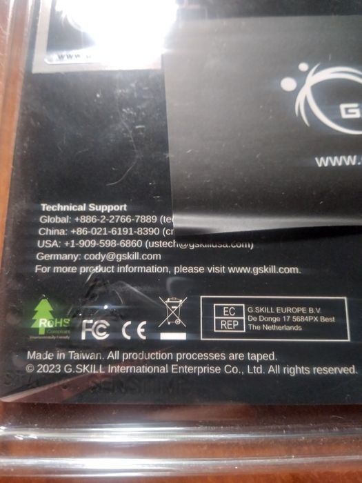 Комплект оперативної пам'яті G.SKILL Rirjaws DDD3 SO-DIMM