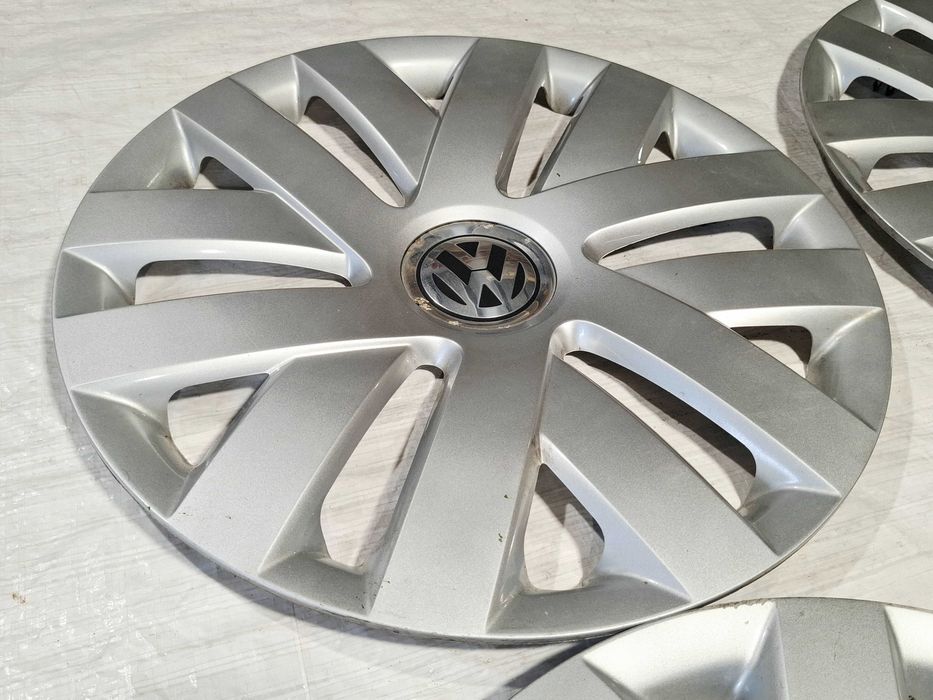 kołpaki oryginał oryginalne vw polo 5 v 6r0 6c0 2009-2017 rozmiar 15 cali 6r0601147c