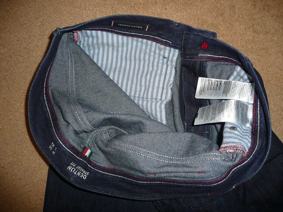 Spodnie dżinsy TOMMY HILFIGER W36/L32=48/109cm DENTON idealne