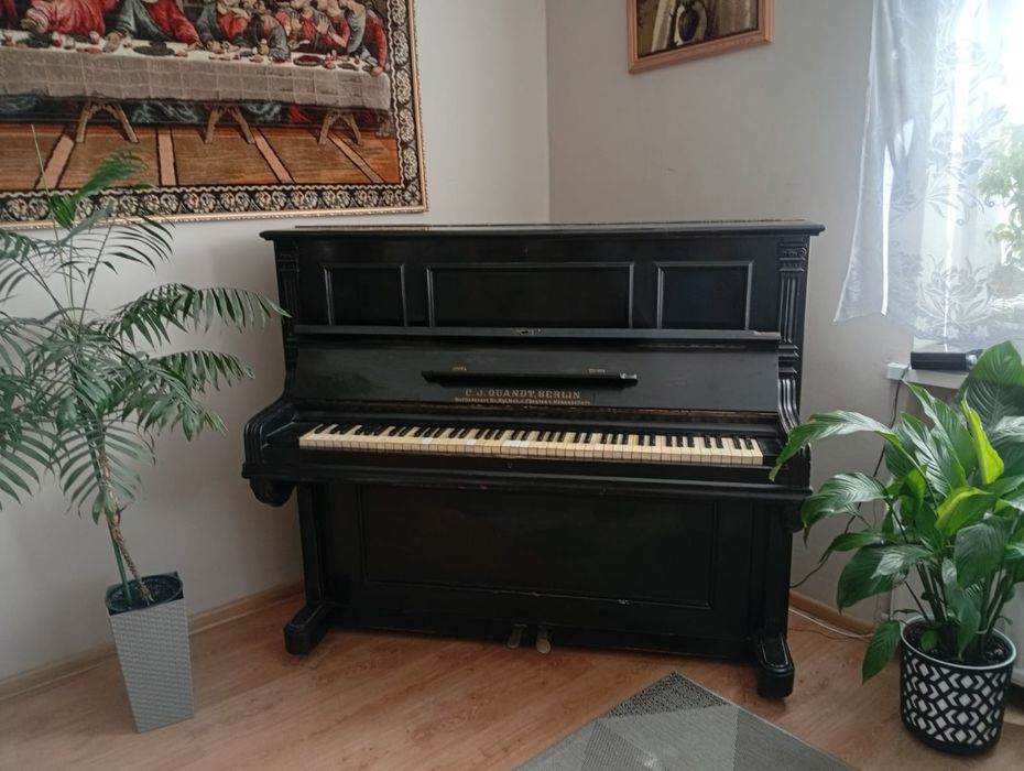 pianino C. J. Quandt, Berlin,  Hohenzollern