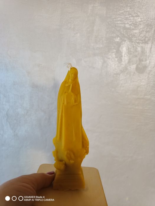 Świeczki z wosku pszczelego