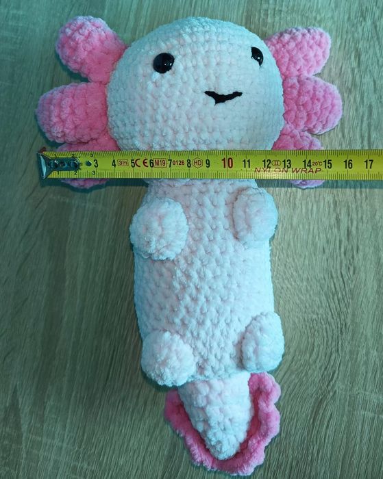 Axolotl na szydełku