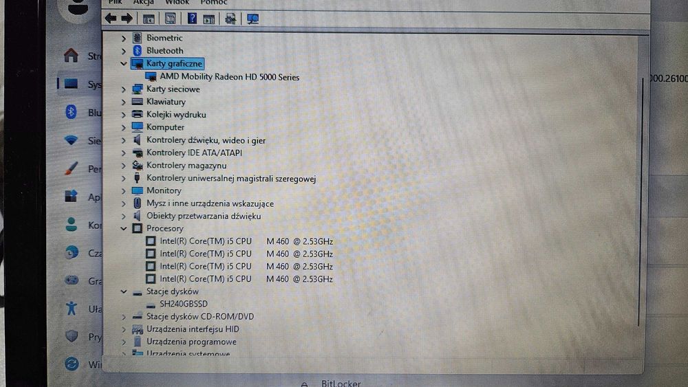 Laptop HP ProBook 4520s Intel i5/SSD240GB