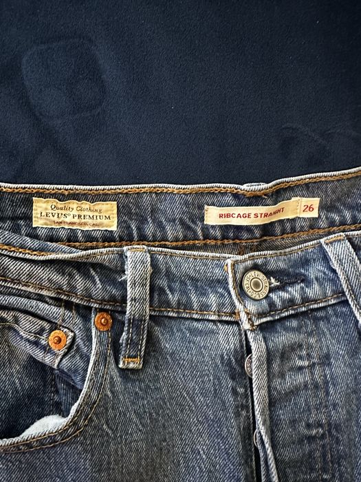 Spodnie damskie z szeroką nogawką Levis