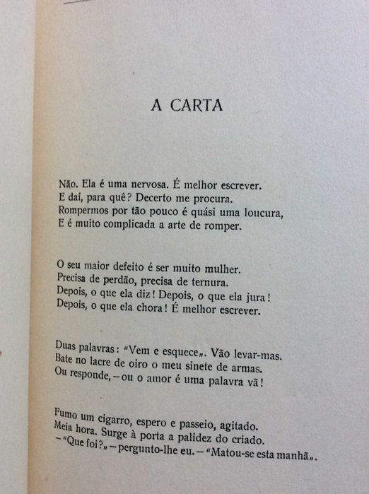 Júlio Dantas - Sonetos, quinta edição, 1916