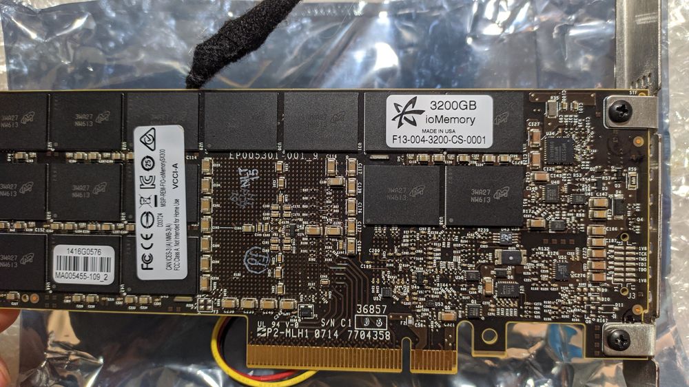 Fusion IoMemory sx300 SSD 3.2tb MLC iodrive