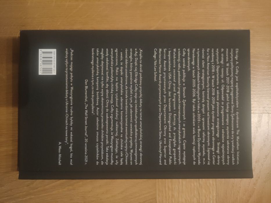 Strategia wypierania Elbridge Colby