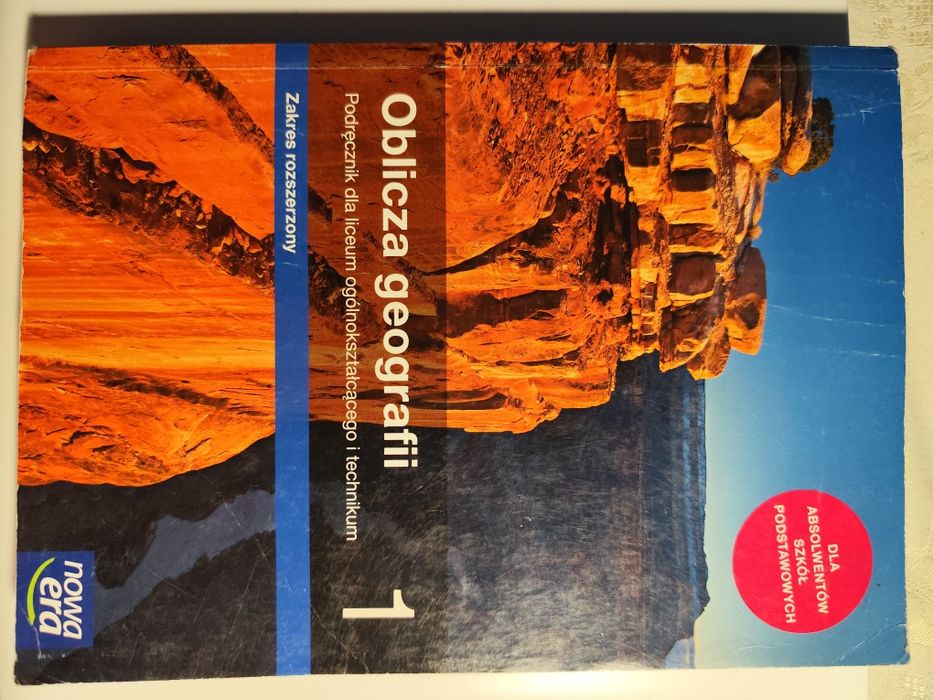 Podręcznik Oblicza Geografii 1 zakres rozszerzony Nowa Era