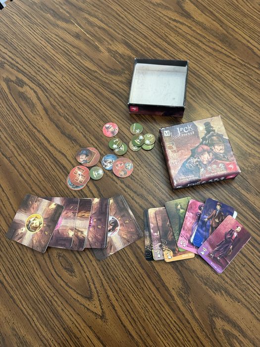 Mr. Jack Pocket jogo de tabuleiro