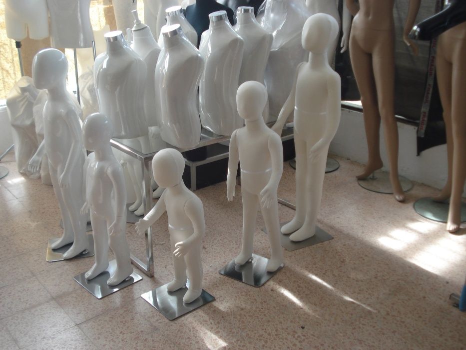 Manequins de criança flexíveis (Novos)