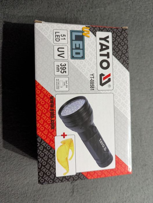 Latarka YATO YT-08581 UV 51 LED 395 nm